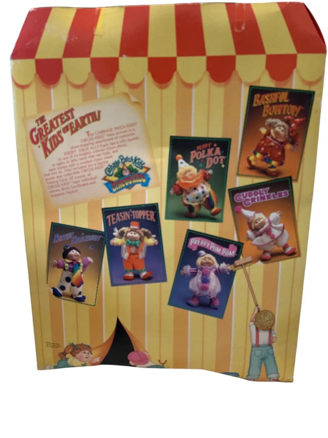 1984 Cabbage Patch Kids Circus Kids Doll in Box image indicator(4)