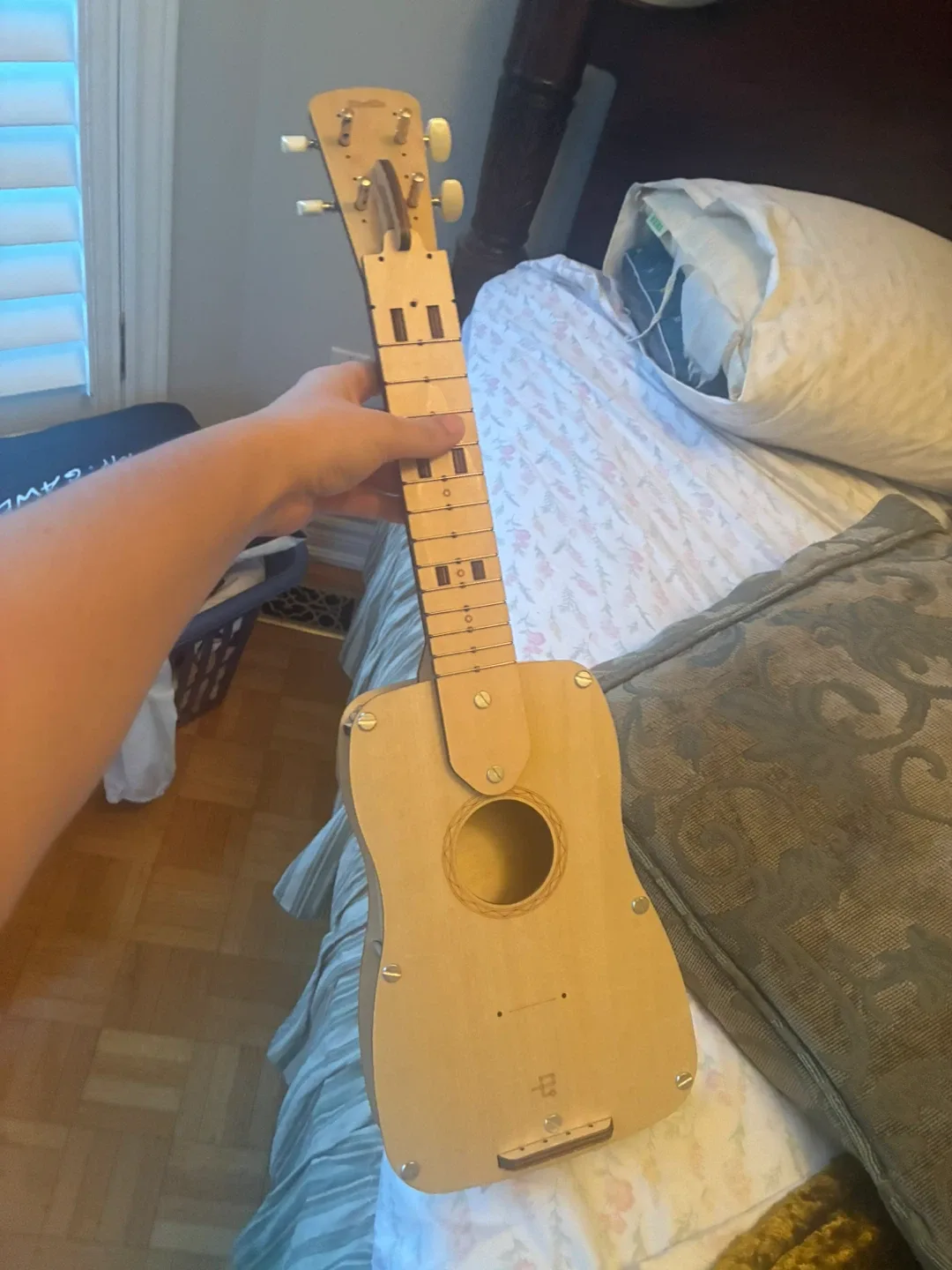 Wooden Decor Guitar