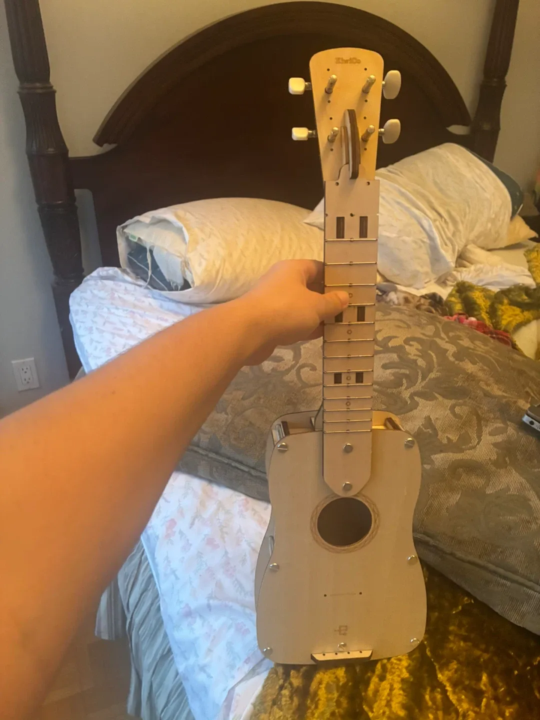 Wooden Decor Guitar image indicator(3)