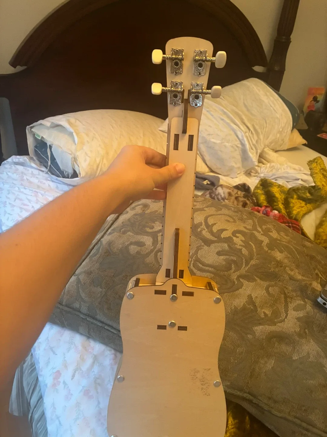 Wooden Decor Guitar image indicator(2)