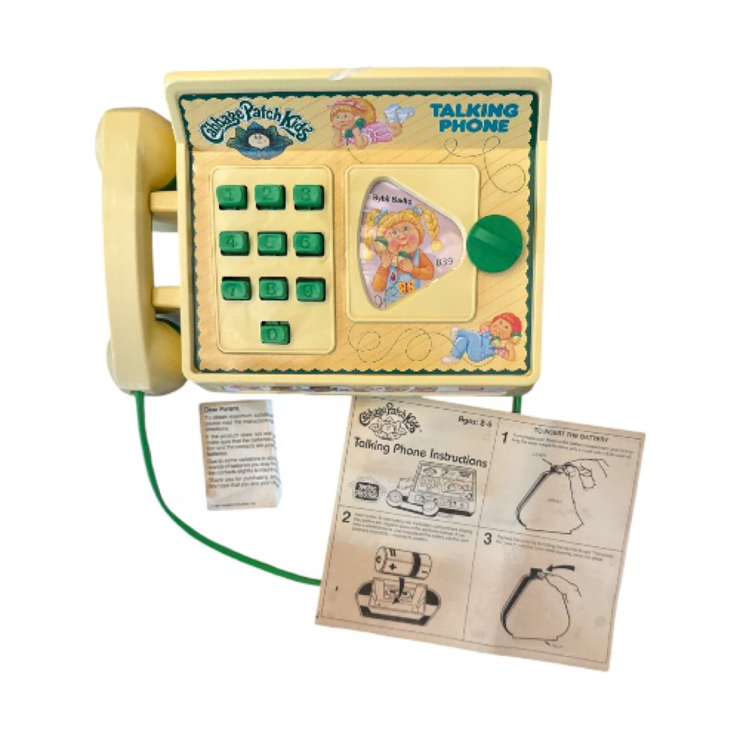 Cabbage Patch Kids Talking Phone & Pocket Radio - photo 3