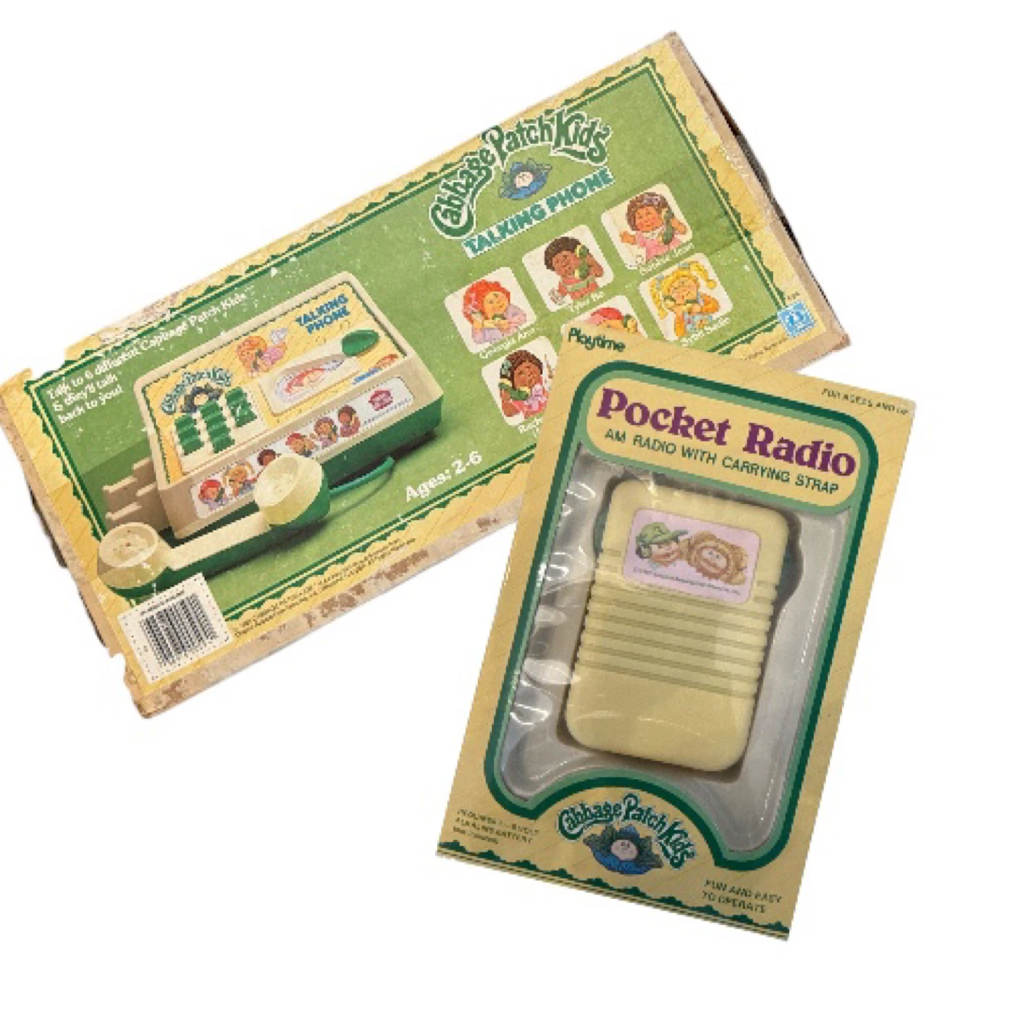 Cabbage Patch Kids Talking Phone & Pocket Radio