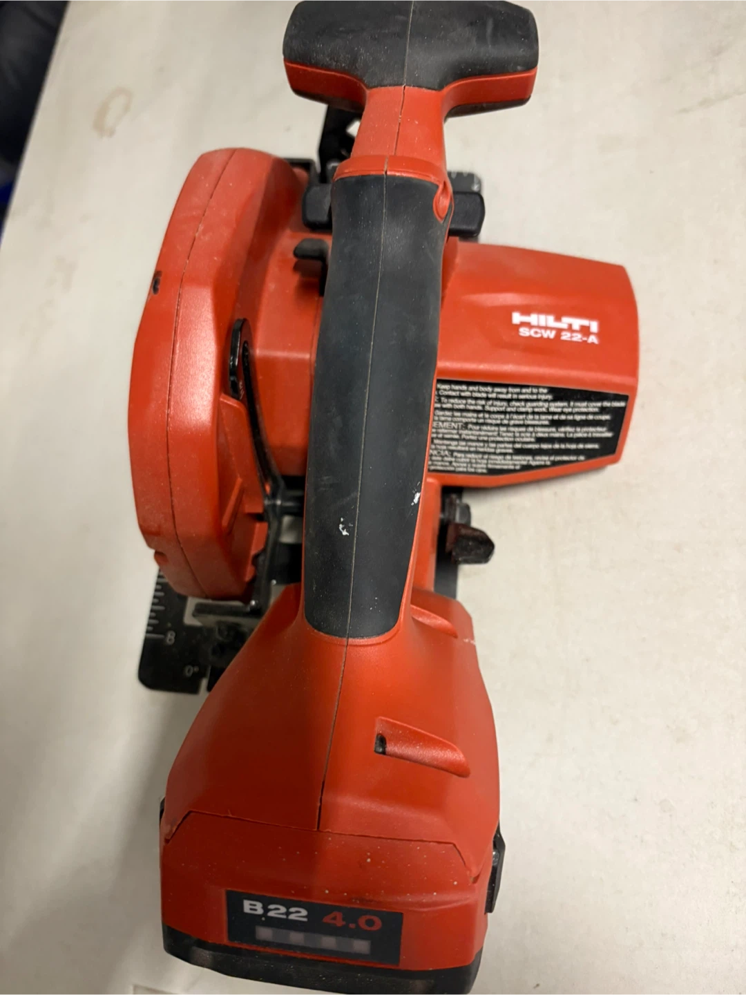 Hilti SCW 22-A Cordless Circular Saw - photo 3