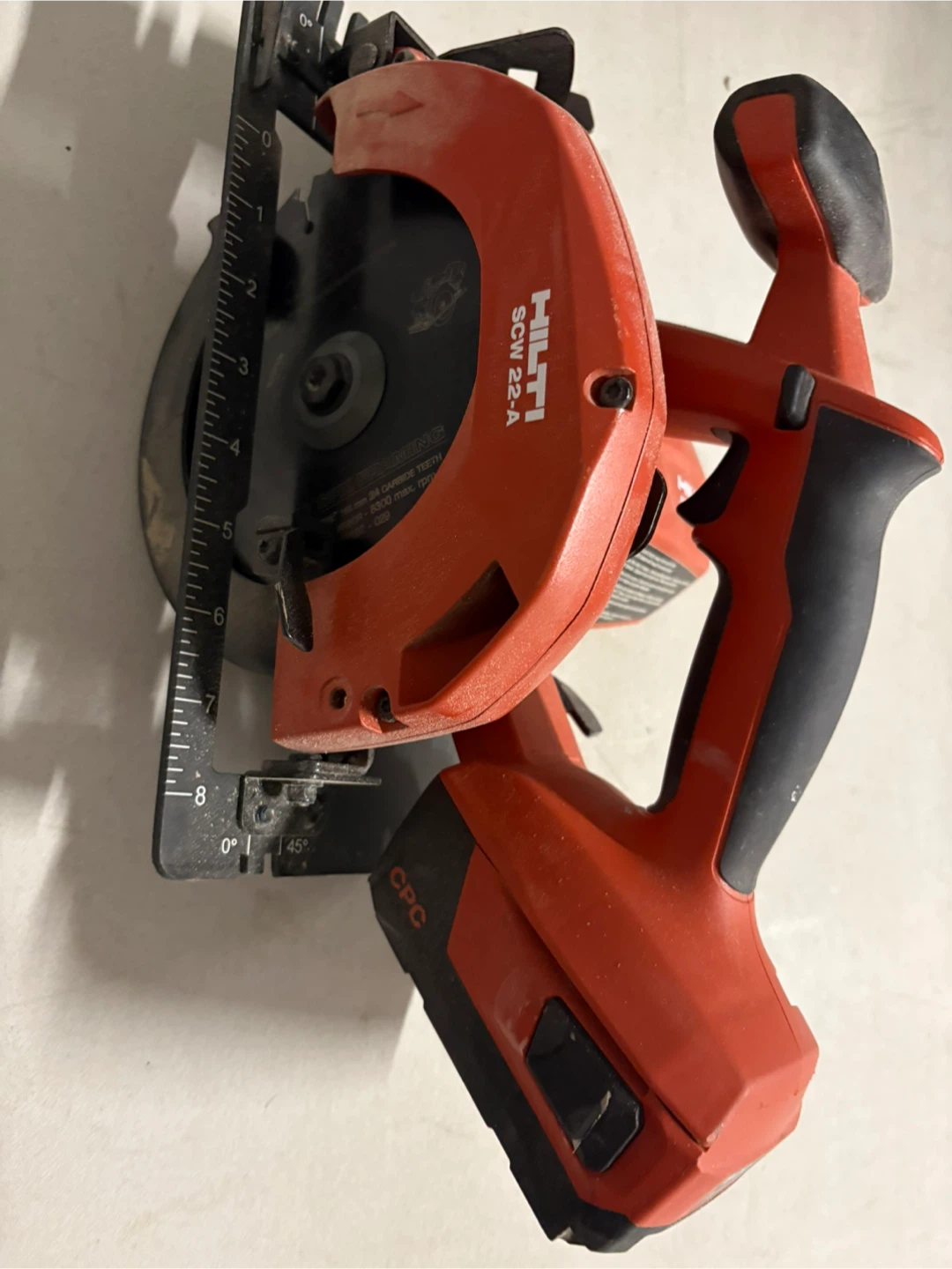 Hilti SCW 22-A Cordless Circular Saw - photo 2