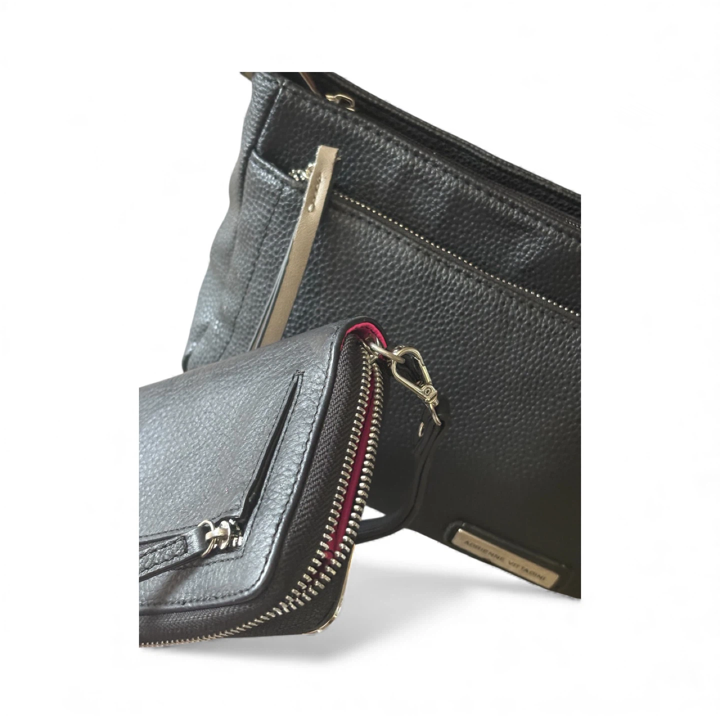 Adrienne Vittadini Black Purse and Wallet Set - photo 4