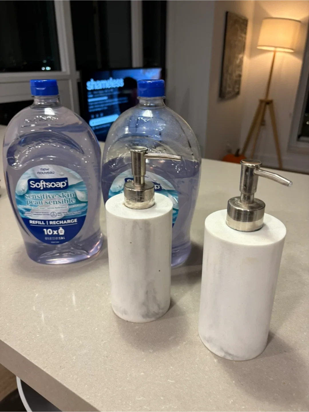 Softsoap Refill & Marble Soap Dispensers