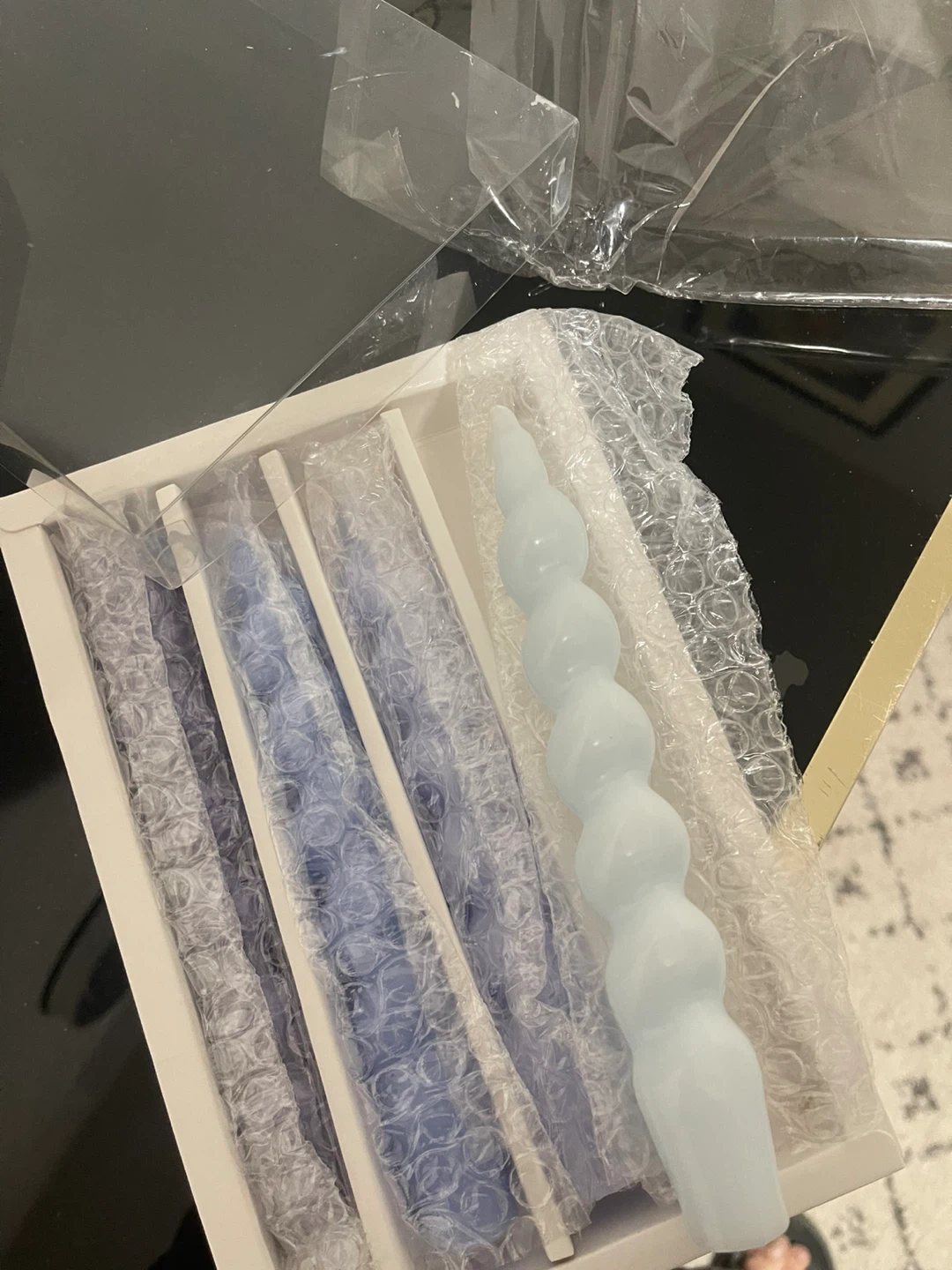 SSY Luxury Taper Candles, New in Box - photo 2