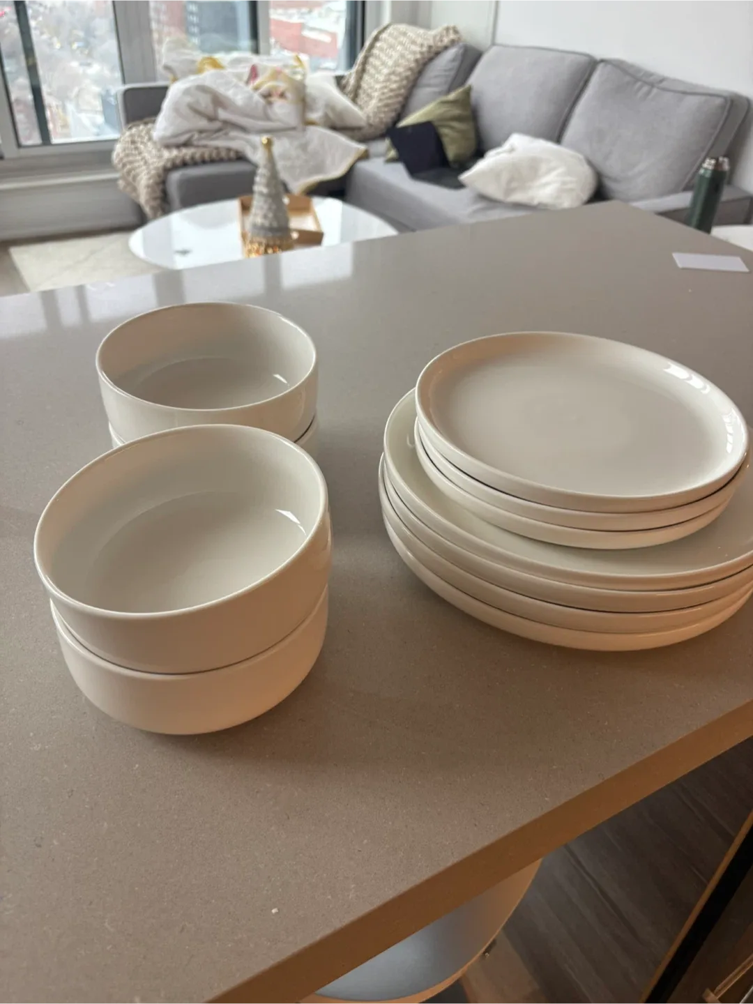 MALACASA Porcelain Dinnerware Set
