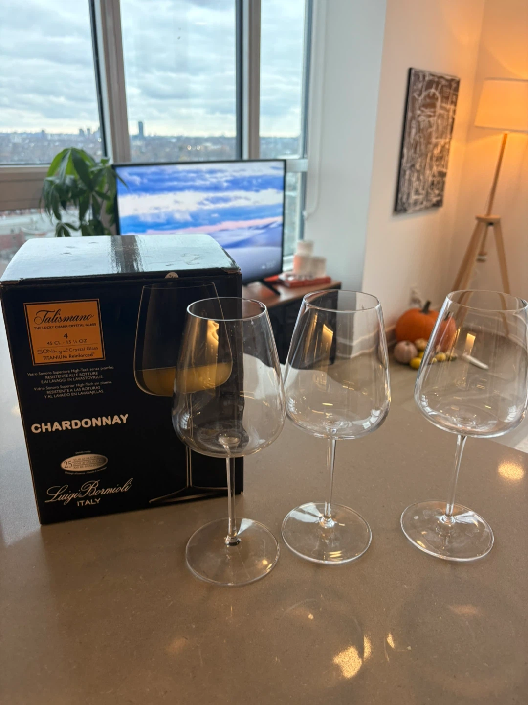 Luigi Bormioli Talismano Chardonnay Glasses