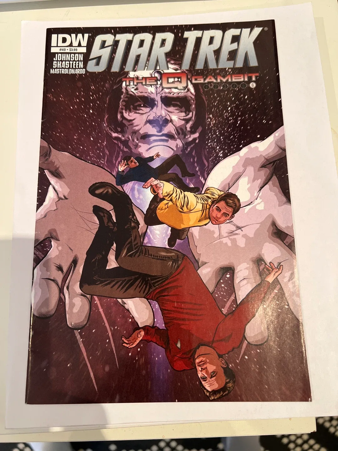 Star Trek: The Q Gambit Comic Book Series