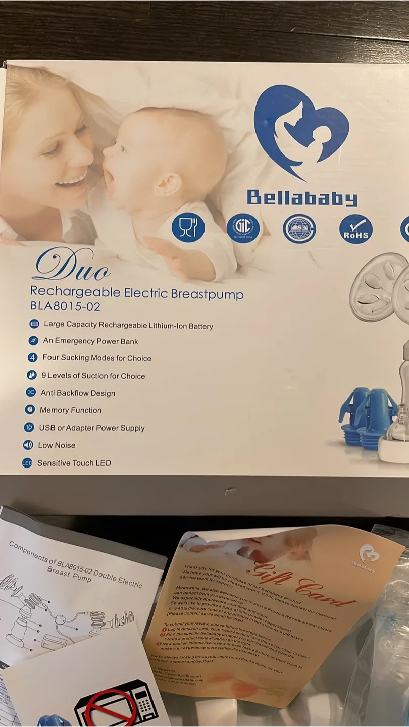 Spectra Rechargeable electric and Bellababy battery image indicator(4)