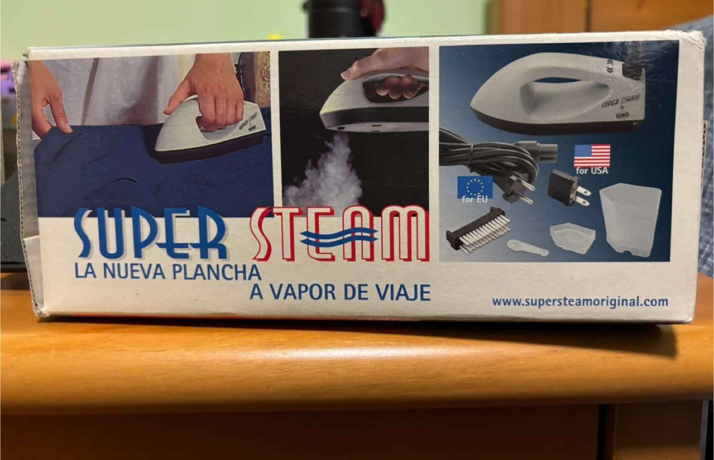 Super Steam Travel Steam Iron - Lightweight - photo 3