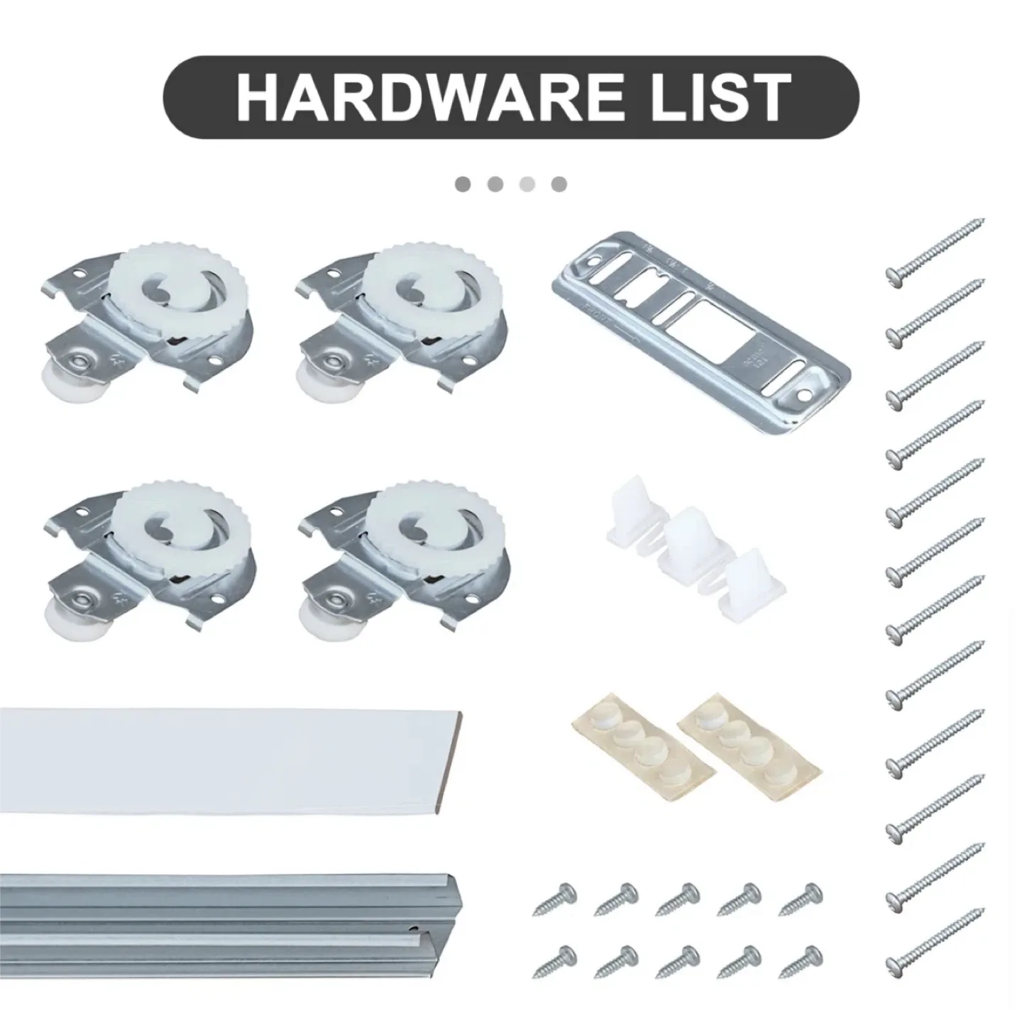 2 x Home Worthy Sliding Closet Door 48" x 80" $300 each image indicator(7)