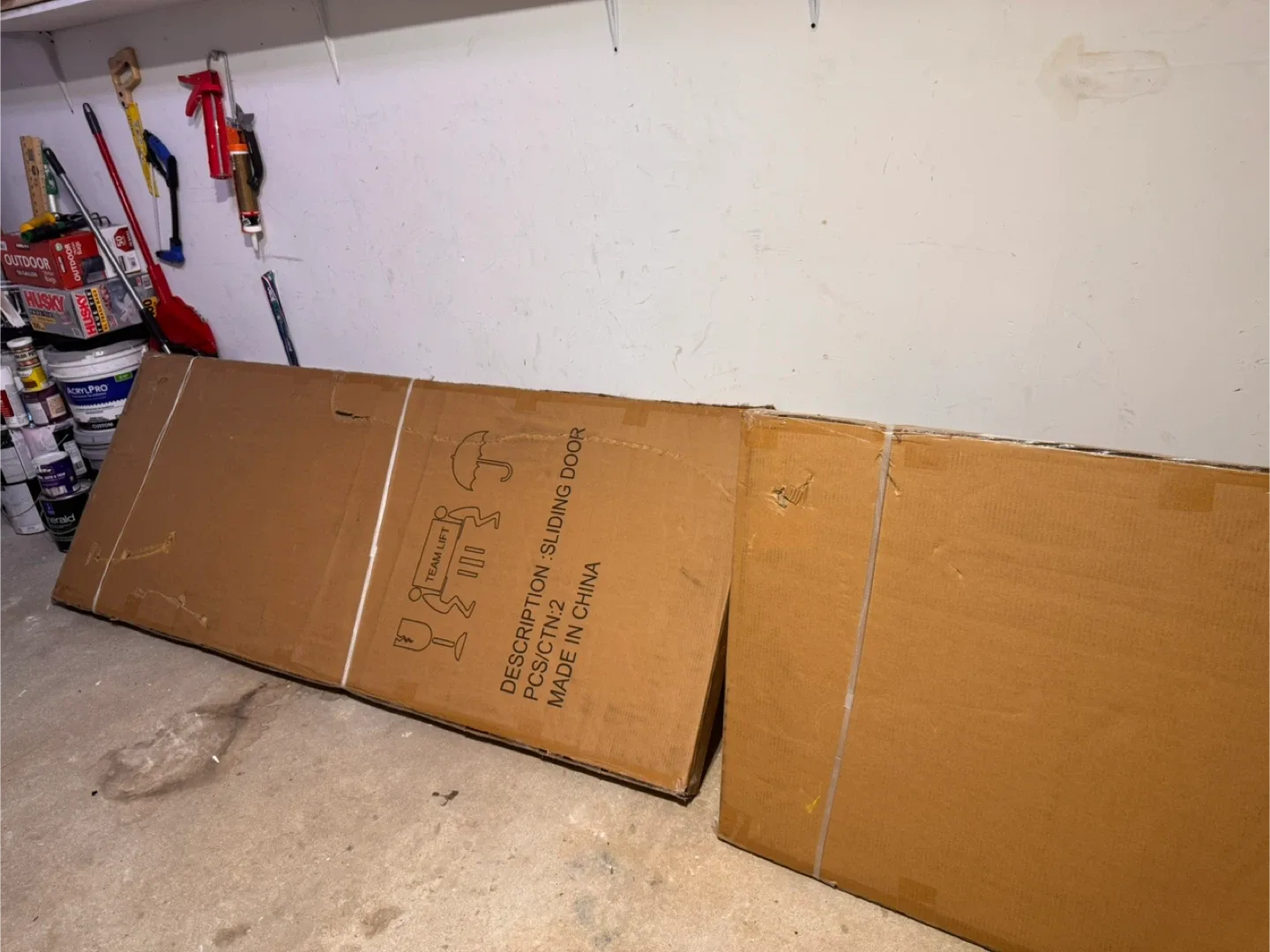 2 x Home Worthy Sliding Closet Door 48" x 80" $300 each image indicator(2)