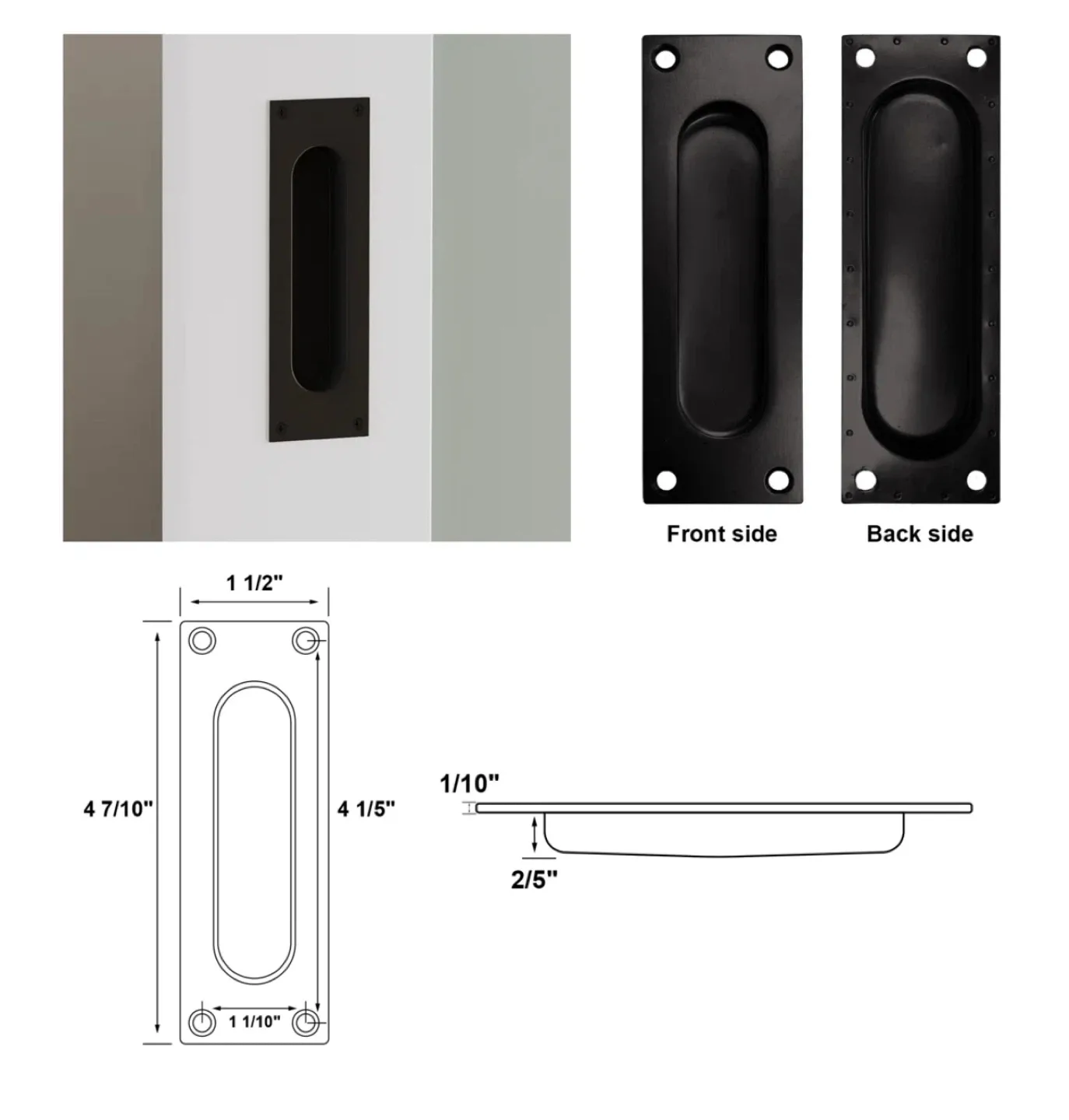 2 x Home Worthy Sliding Closet Door 48" x 80" $300 each image indicator(9)
