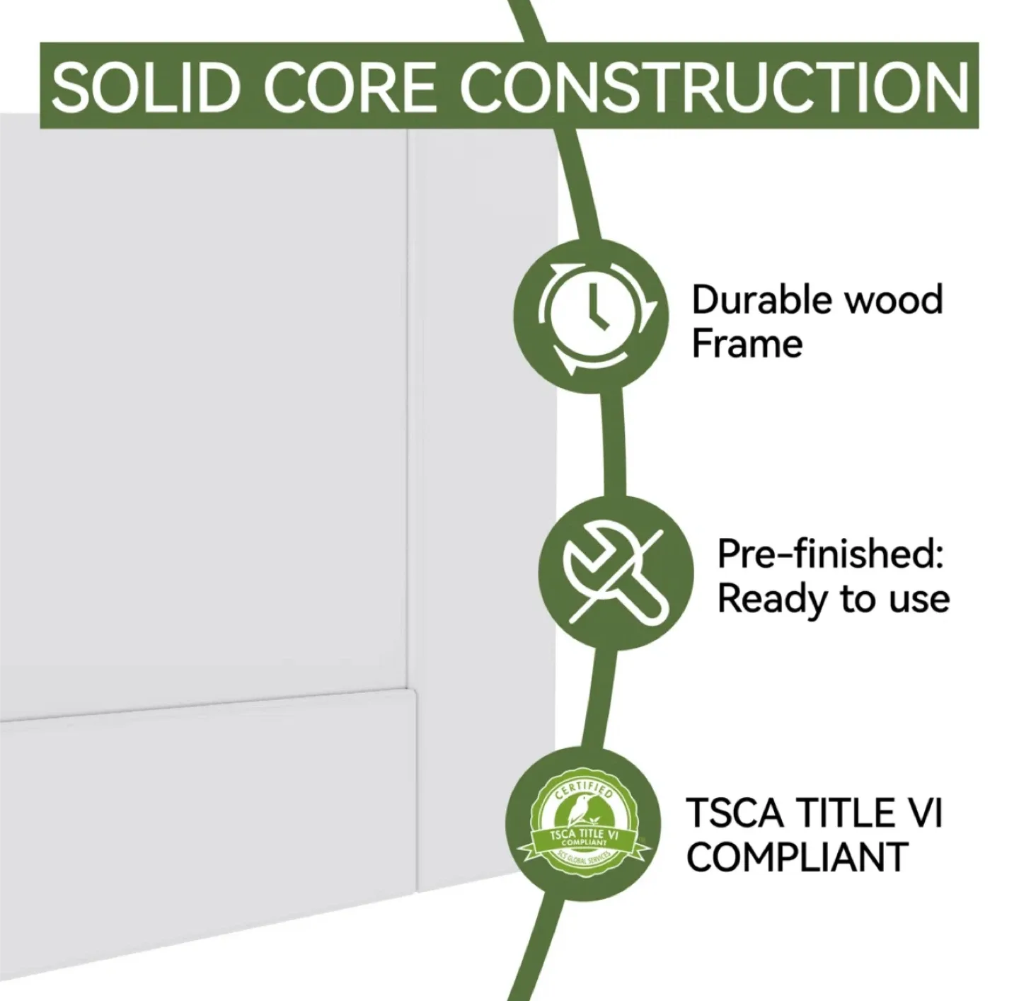 2 x Home Worthy Sliding Closet Door 48" x 80" $300 each image indicator(8)