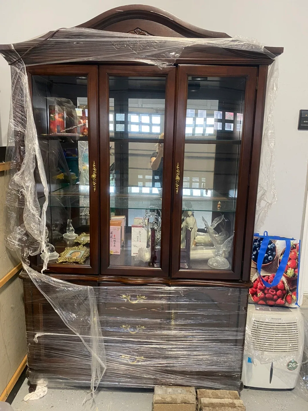 Wooden China Cabinet