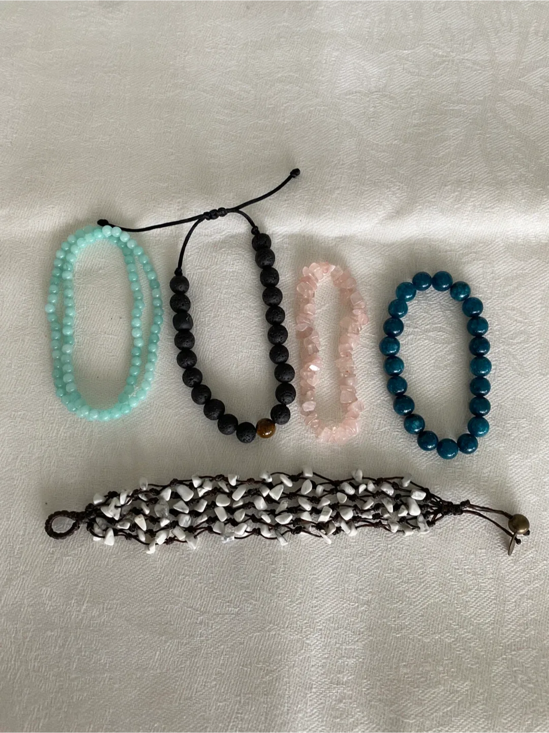 Assorted Beaded Bracelets - Handmade