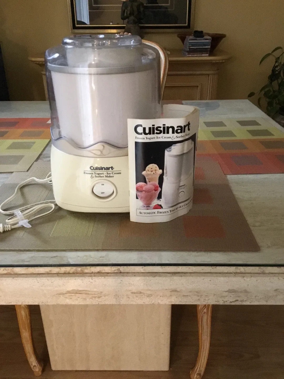 Cuisinart Frozen Yogurt, Ice Cream & Sorbet Maker