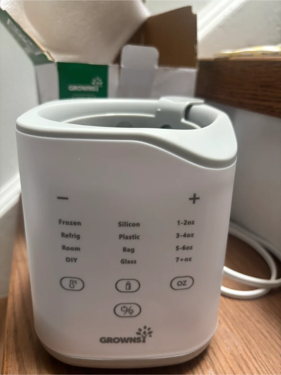 Grownsy N9T Bottle Warmer - Brand New! image indicator(2)