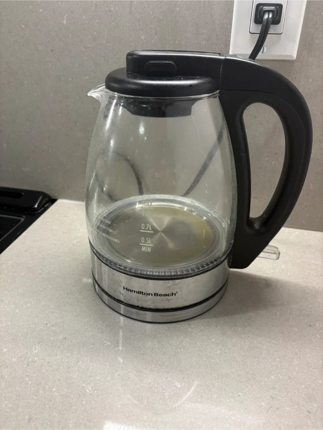 Hamilton Beach Glass Electric Kettle
