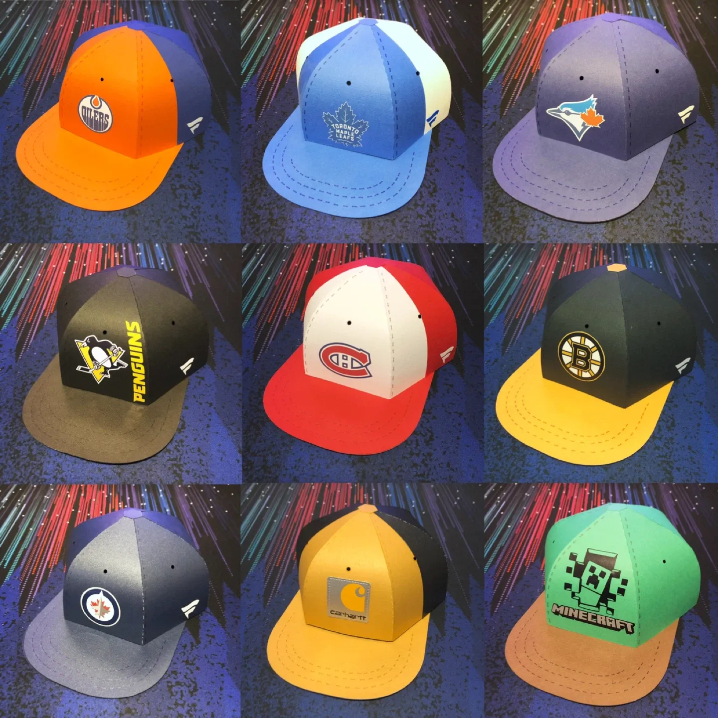 Oilers Gift Box Hats and Custom Designs image indicator(3)