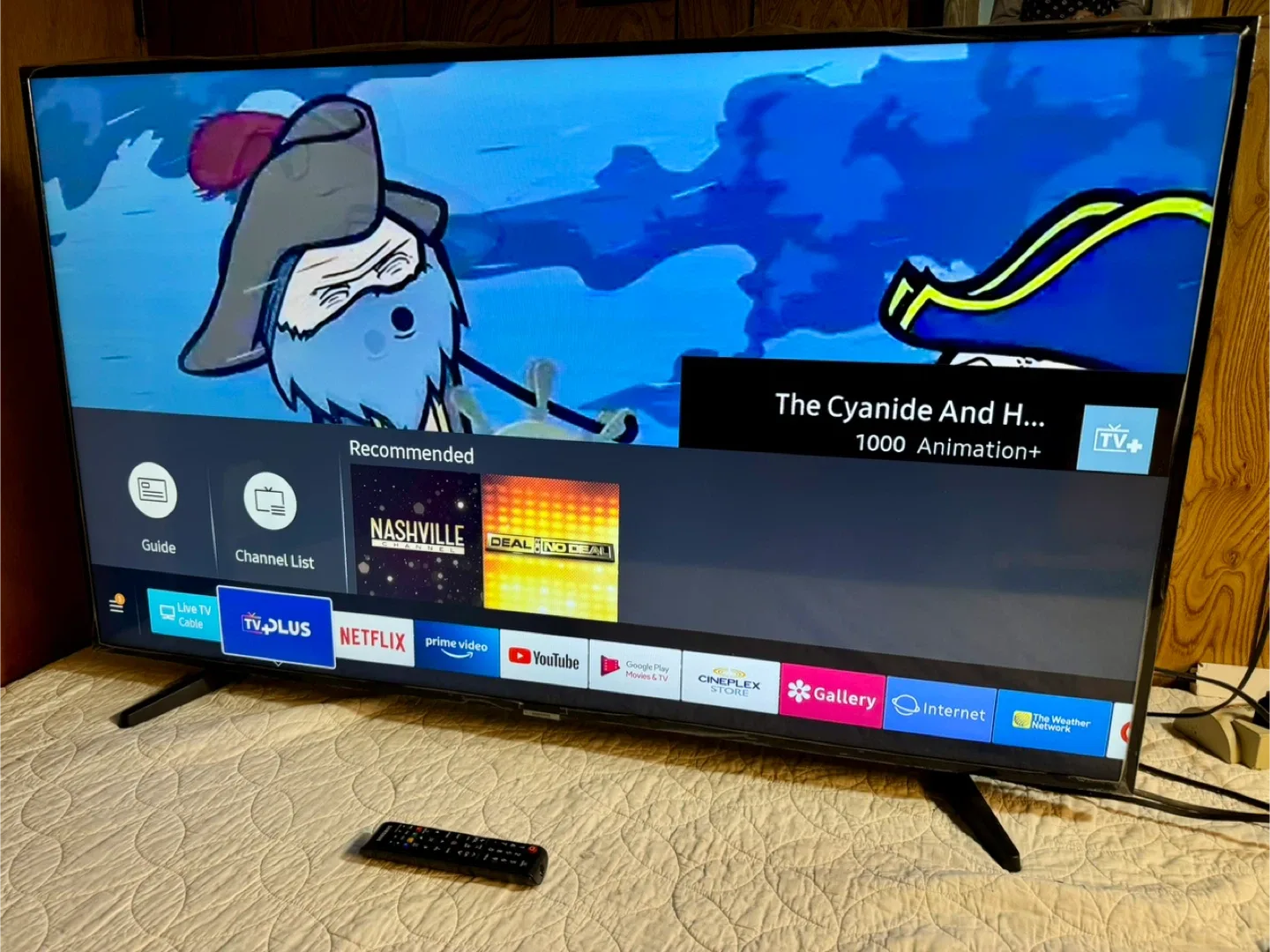 55” Samsung Smart 4K TV