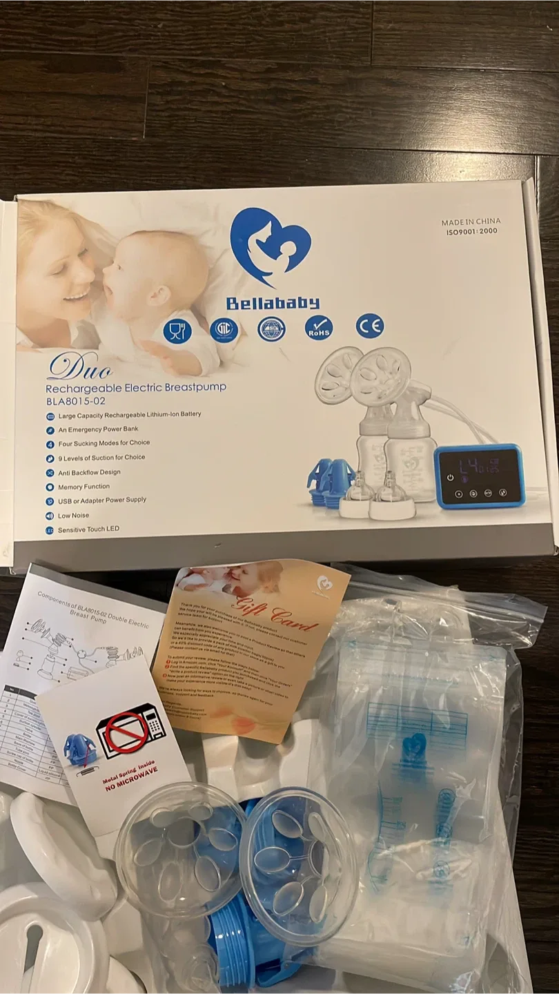 Bellababy Duo Rechargeable Electric Breastpump BLA8015-02 image indicator(4)