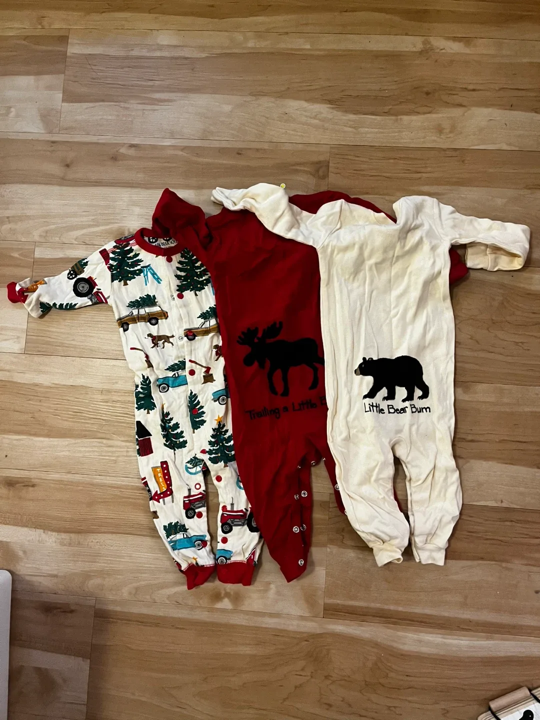 Little Blue House Holiday Christmas 12-18M Baby Sleepers image indicator(6)