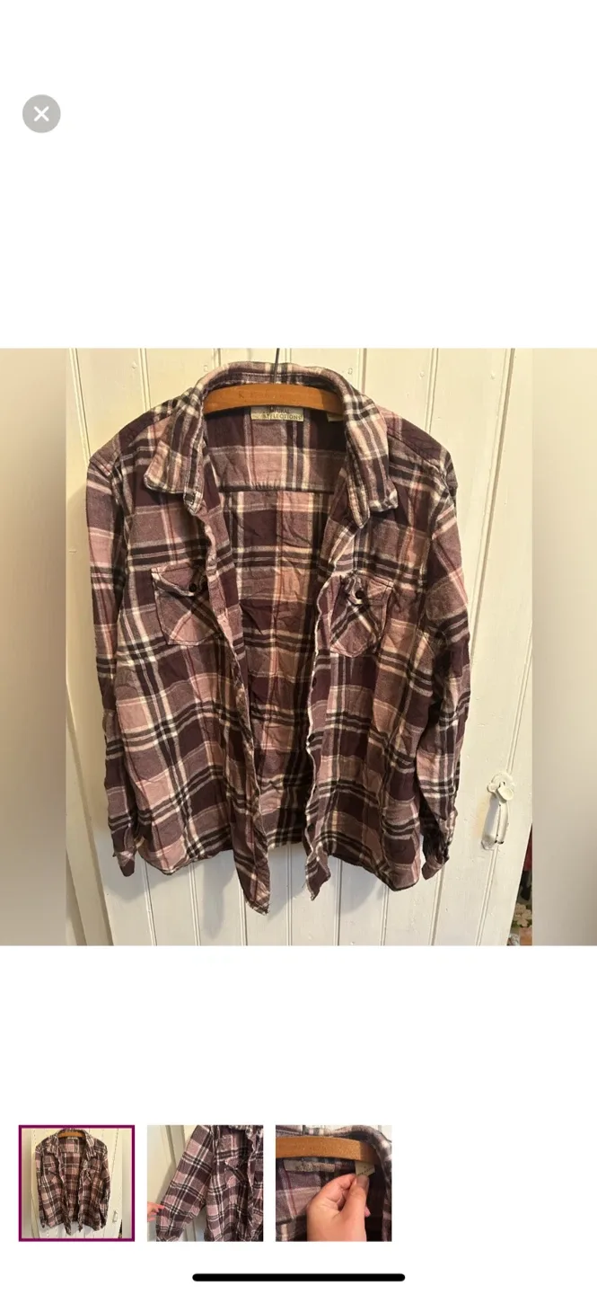 Natural Reflections 1X Flannel Shirt