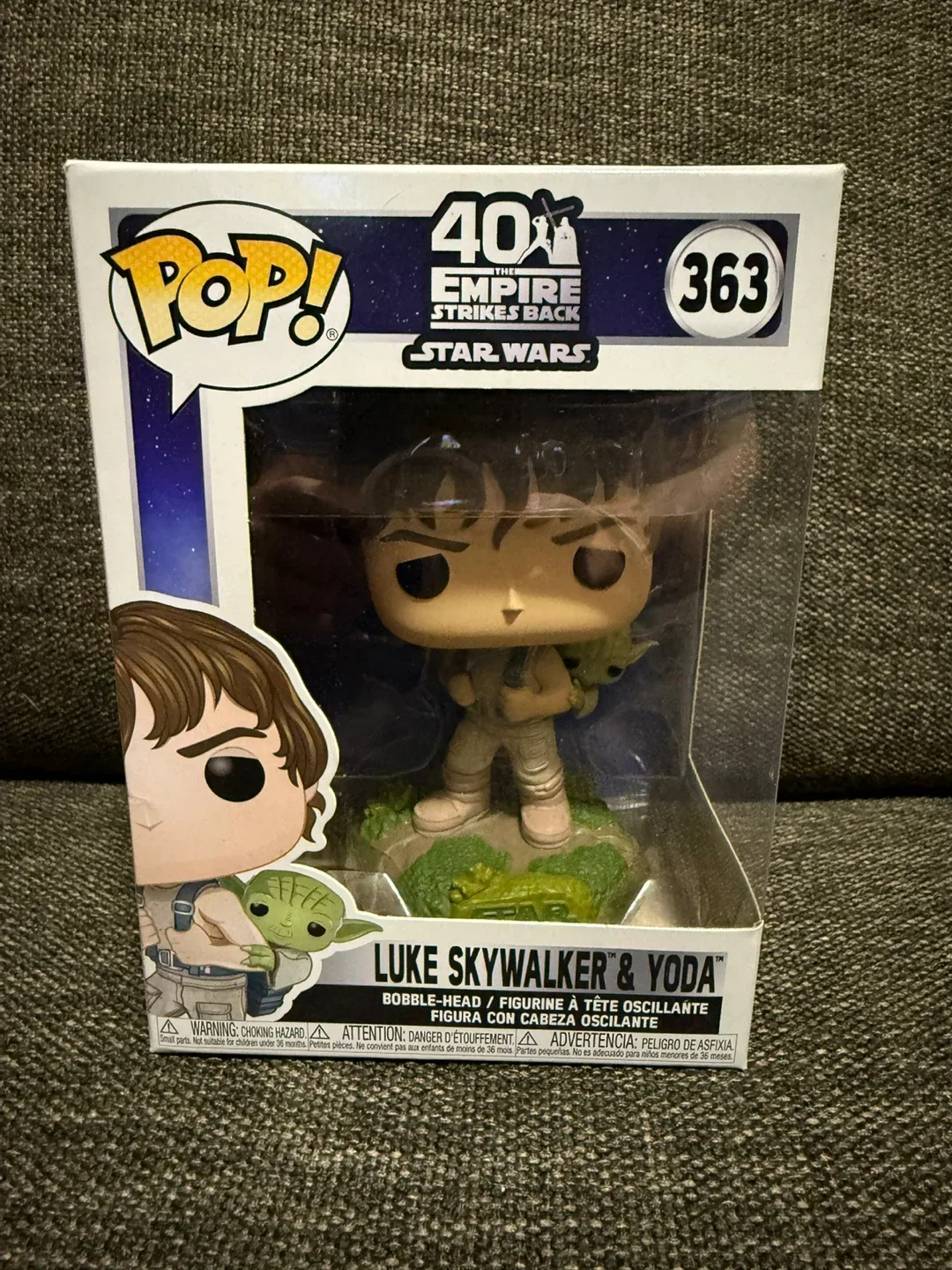 Funko Pop! Star Wars Luke Skywalker & Yoda #363