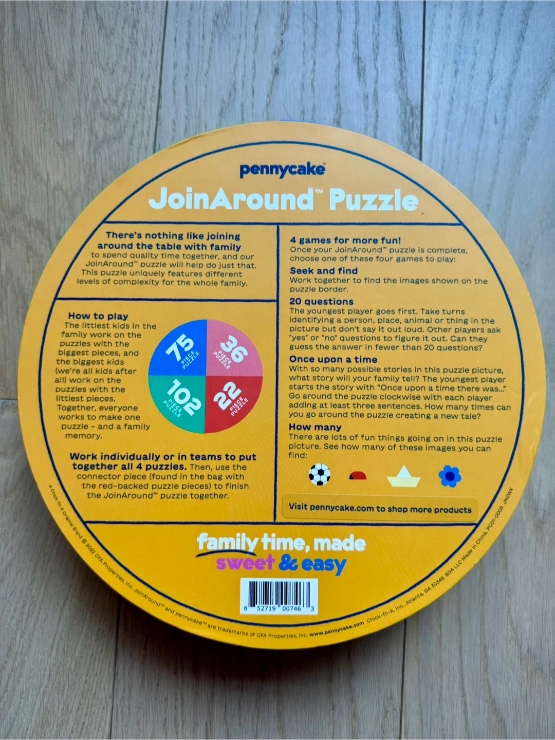 NEW Pennycake JoinAround Puzzle - Family Fun! - photo 3