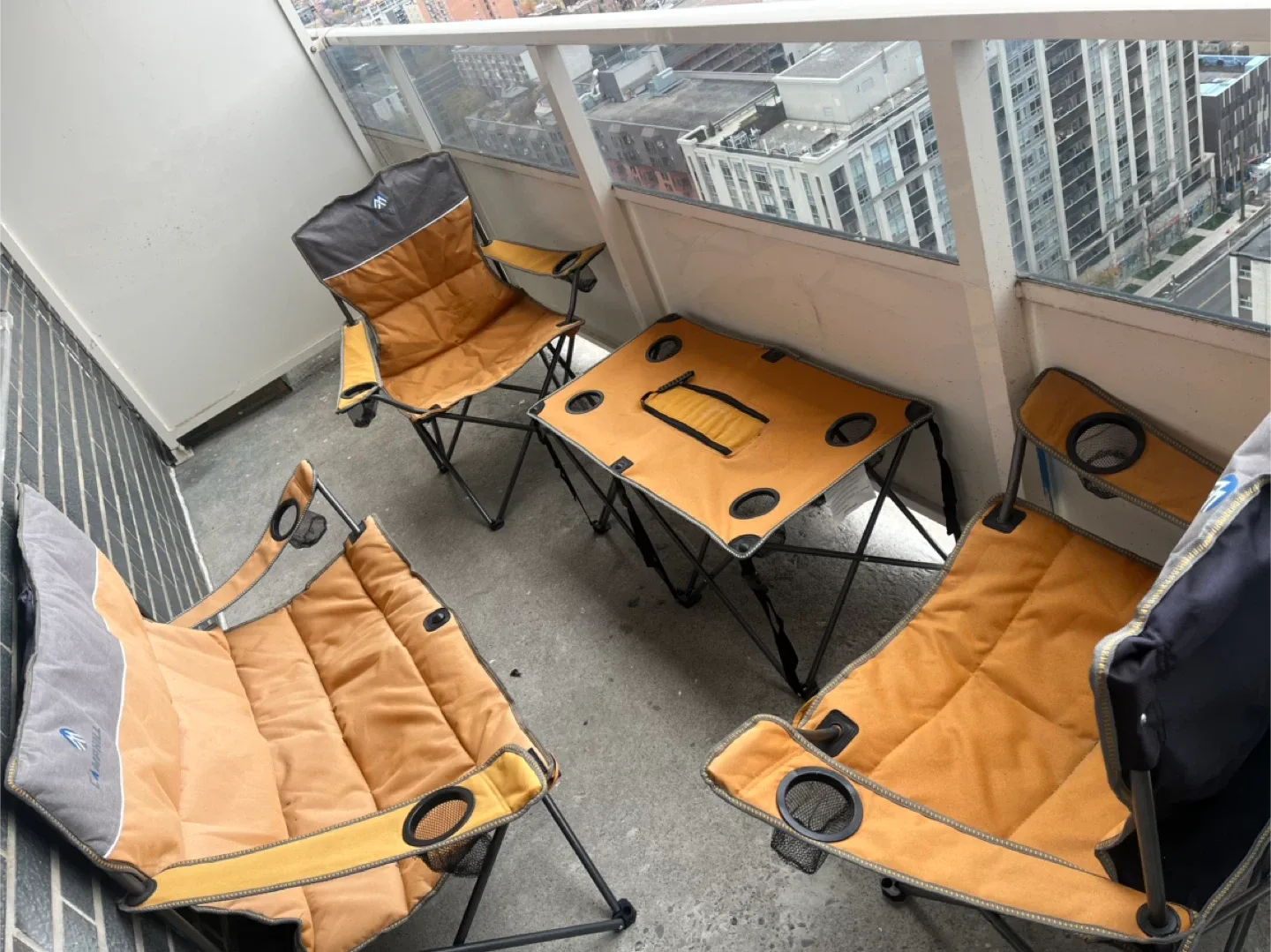 Campfield Folding Chairs and Table Set