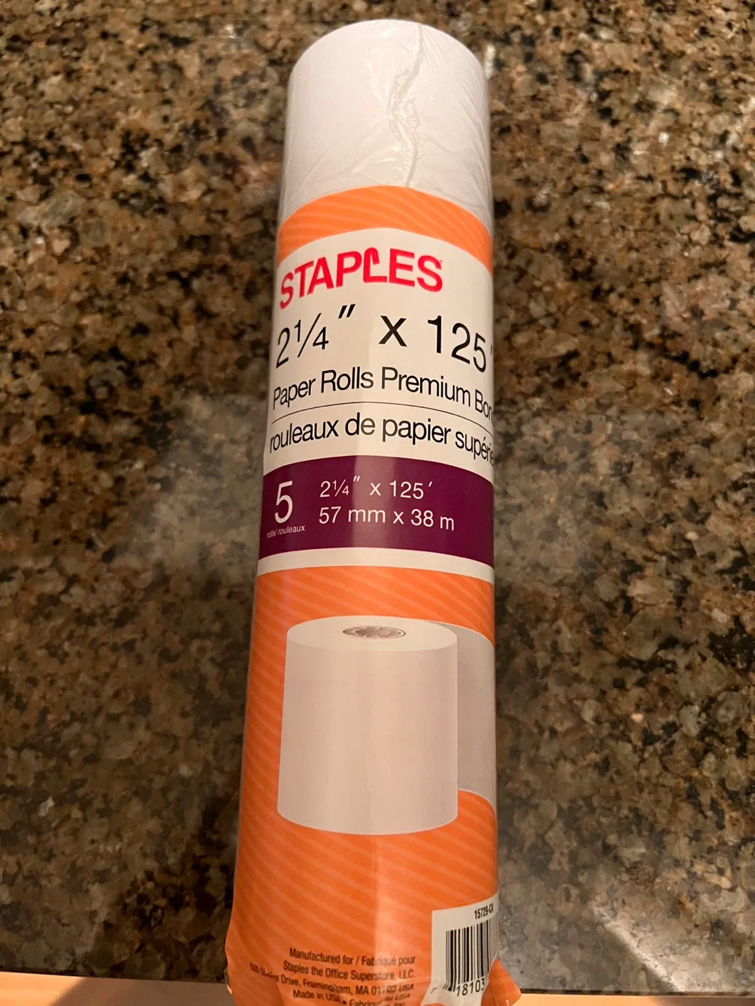 Tru Red TR44780 Calculator & Staples Paper Rolls image indicator(2)