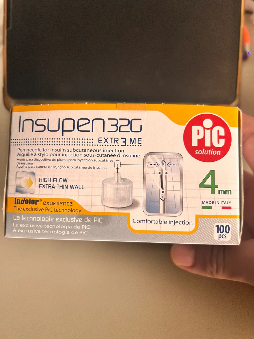Humulin N KwikPen & PIC Insupen 32G Needles image indicator(5)
