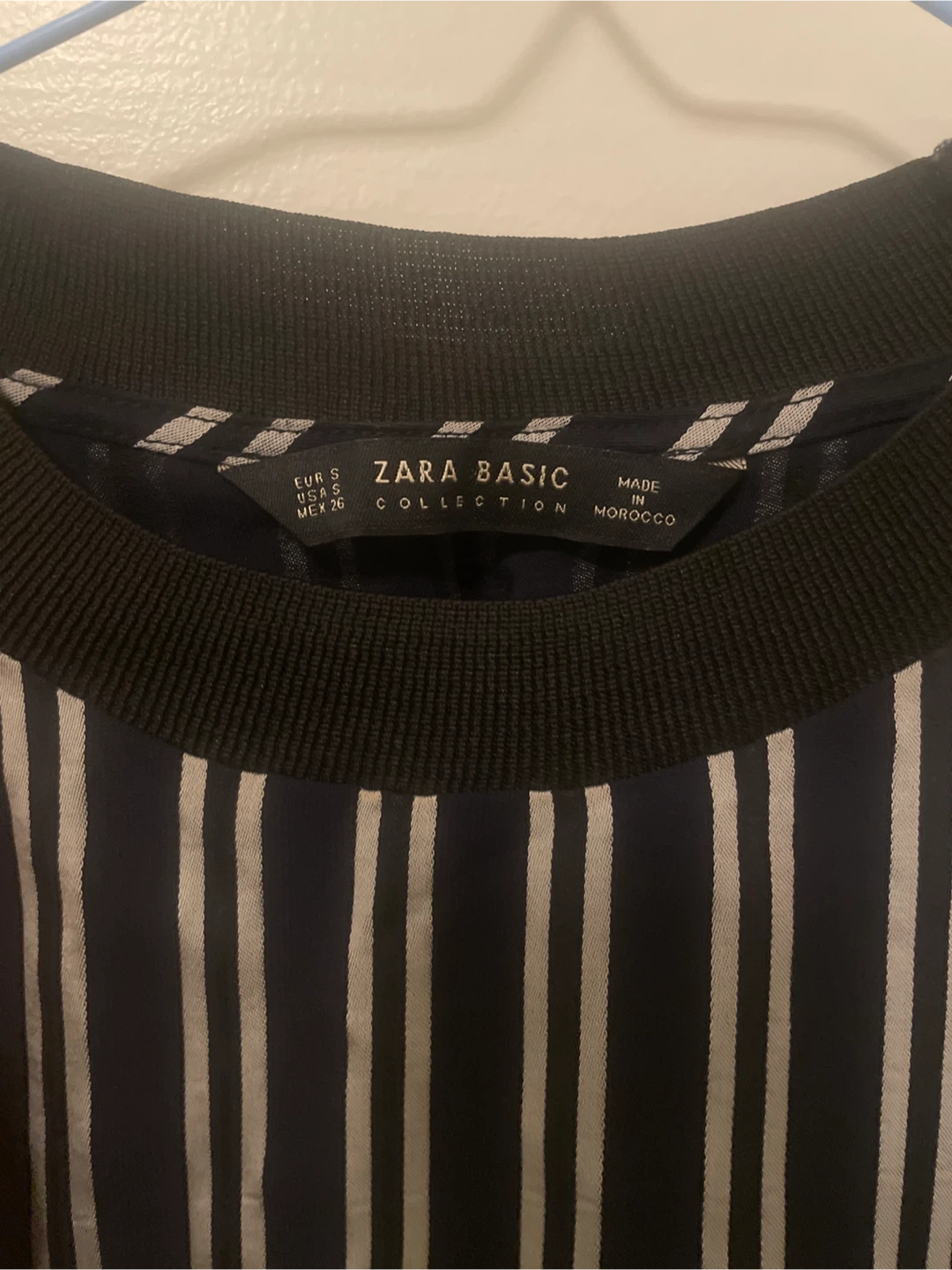 Zara Basic Striped Top - Size S - photo 3