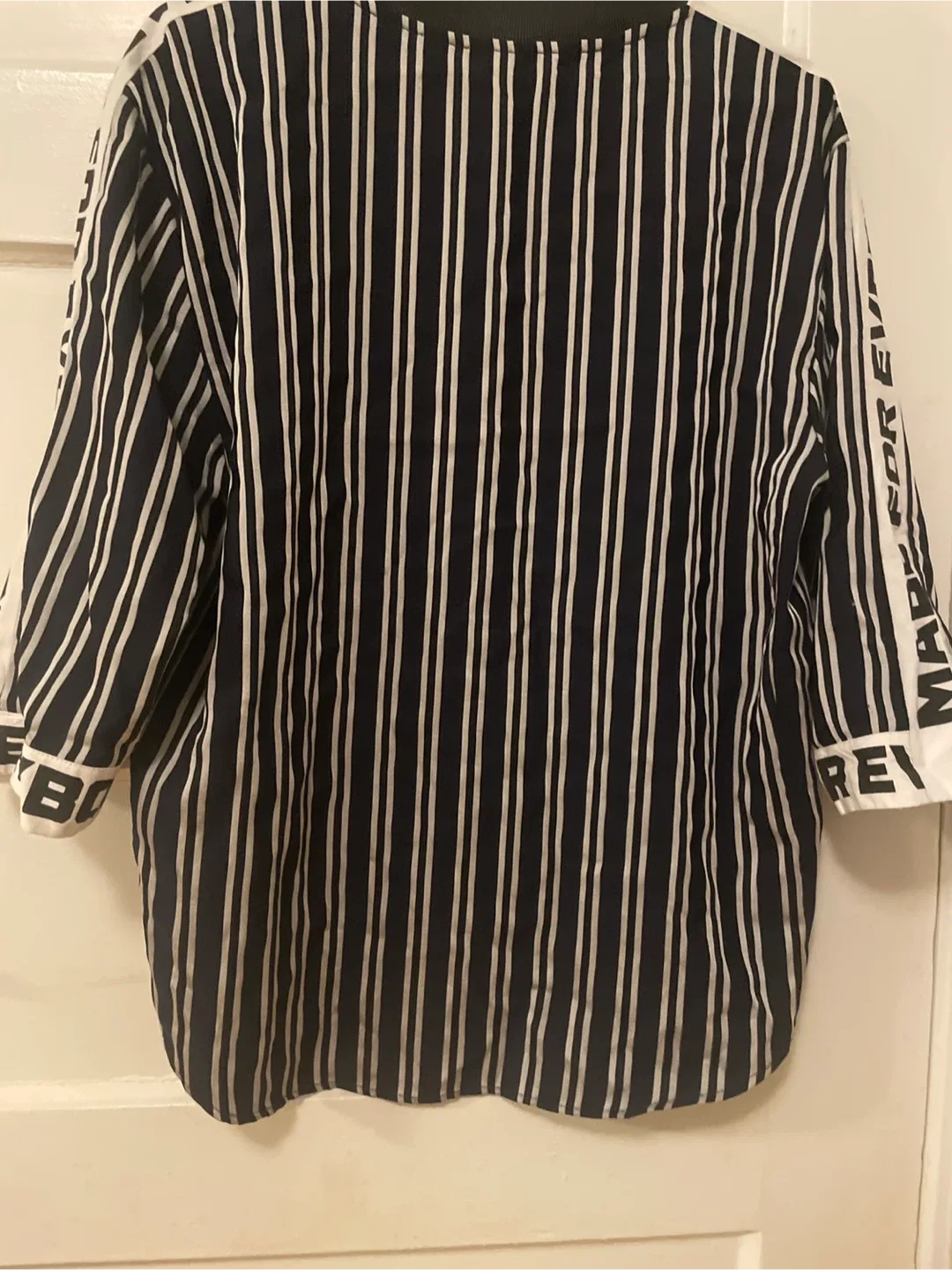 Zara Basic Striped Top - Size S image indicator(4)