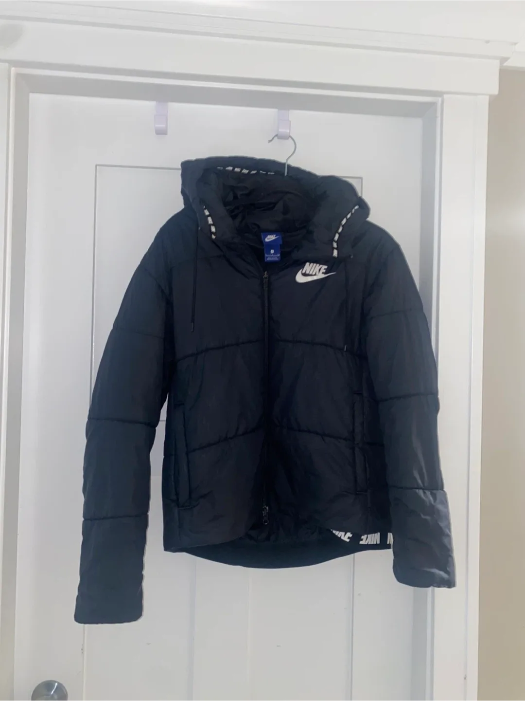 Nike Black Puffer Jacket - Size S