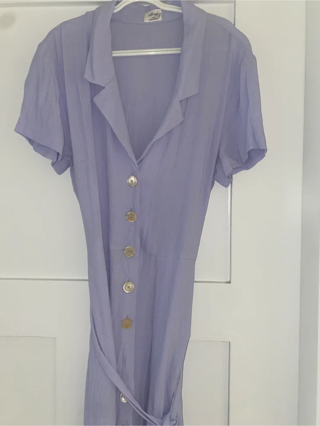 Wilfred Light Purple Button Midi Maxi Dress image indicator(3)