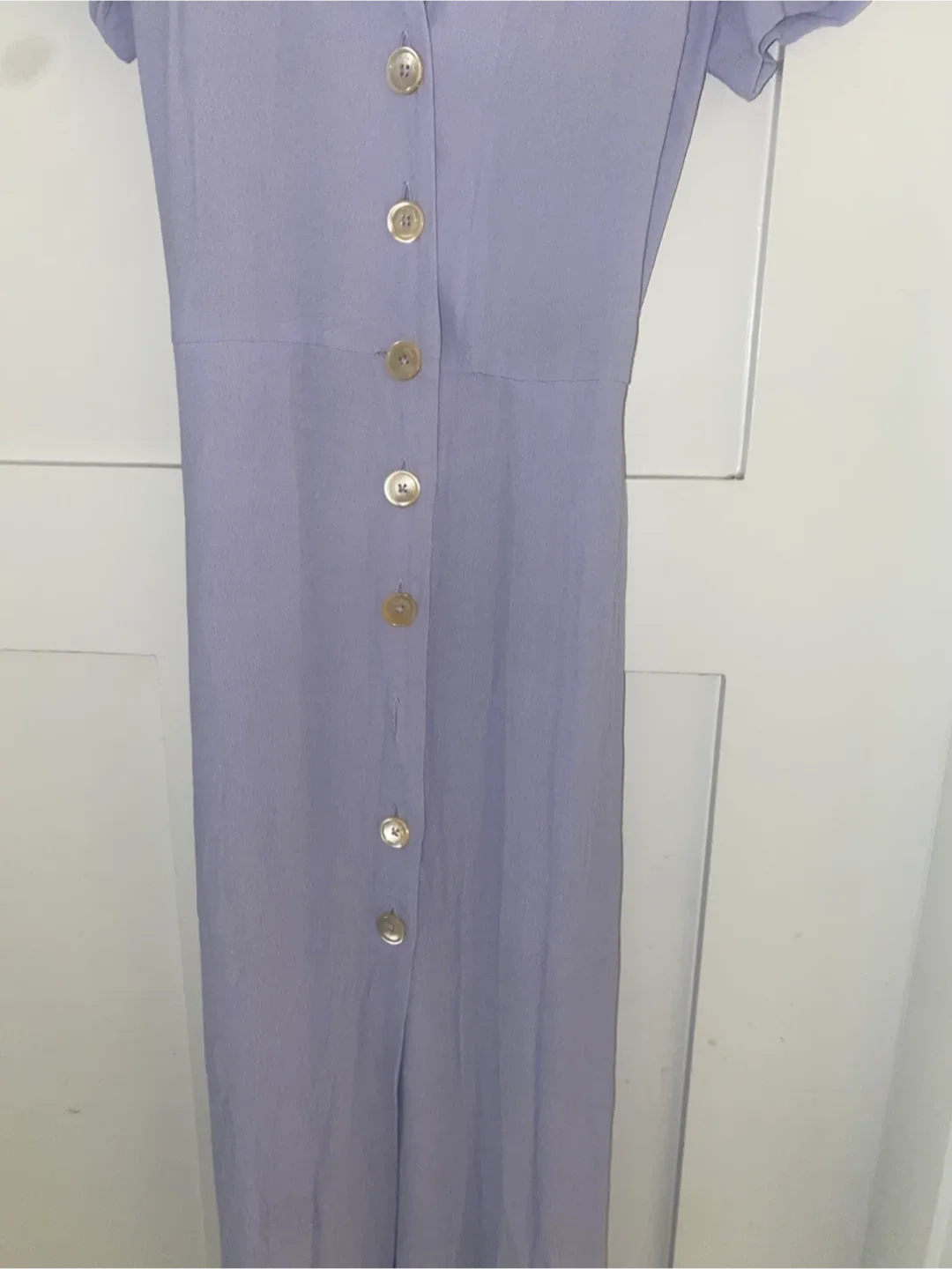 Wilfred Light Purple Button Midi Maxi Dress image indicator(4)