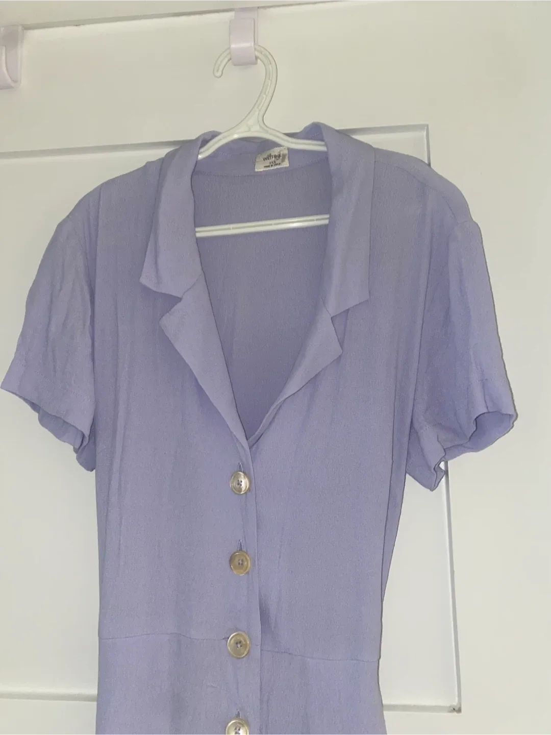 Wilfred Light Purple Button Midi Maxi Dress image indicator(5)