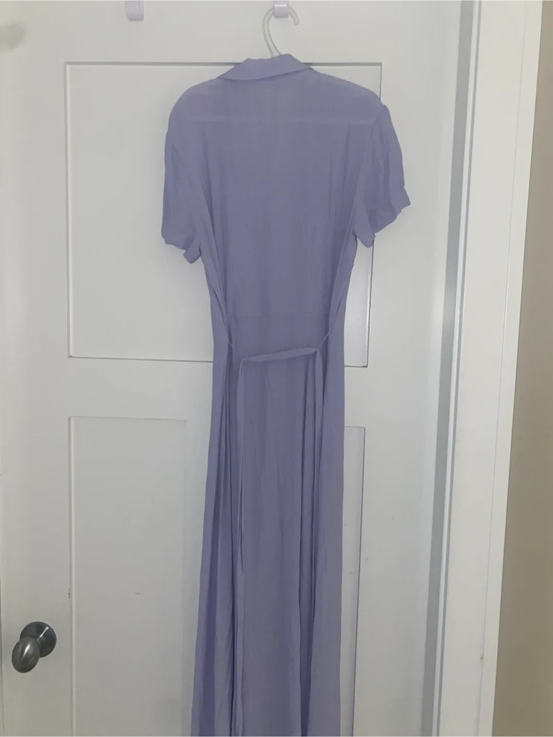 Wilfred Light Purple Button Midi Maxi Dress image indicator(7)