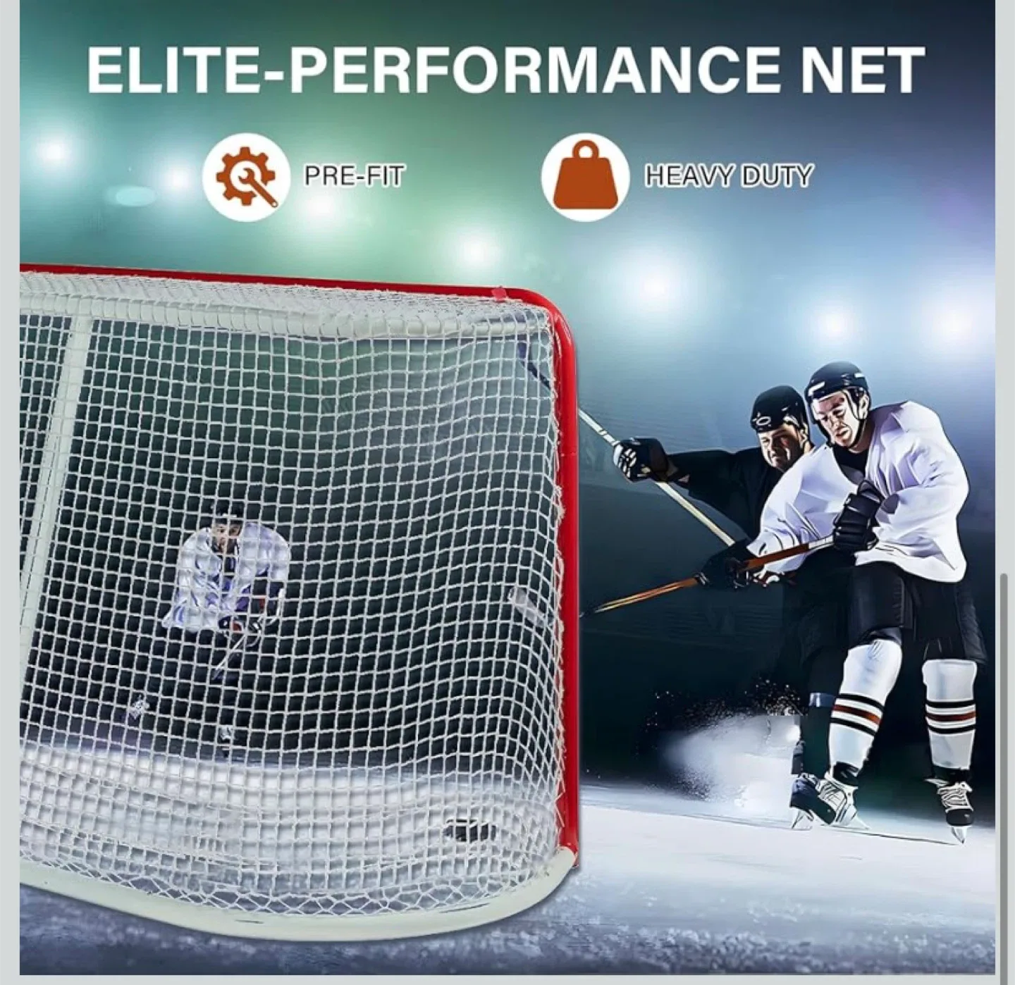 New 72” Steel Hockey Net image indicator(4)