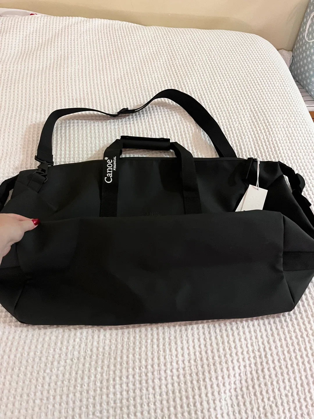 RAINS Waterproof Duffel Bag image indicator(5)