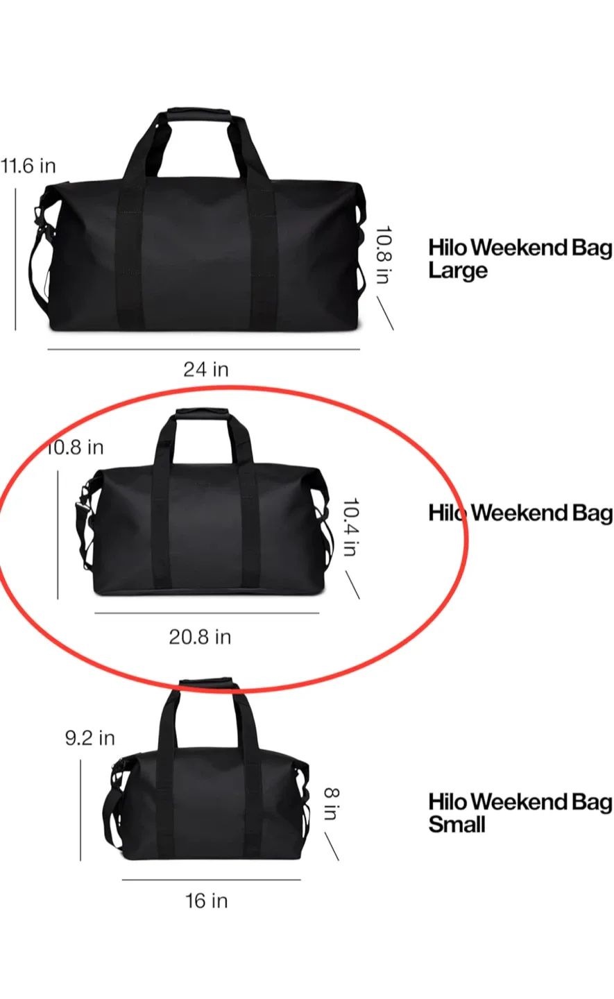 RAINS Waterproof Duffel Bag image indicator(8)