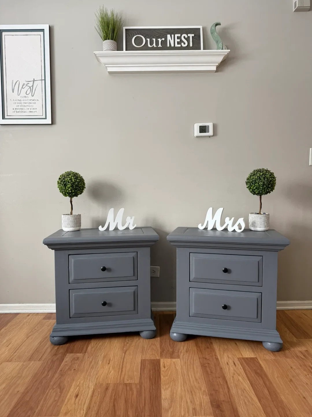 ✨🩶Beautiful solid nightstands🩶✨