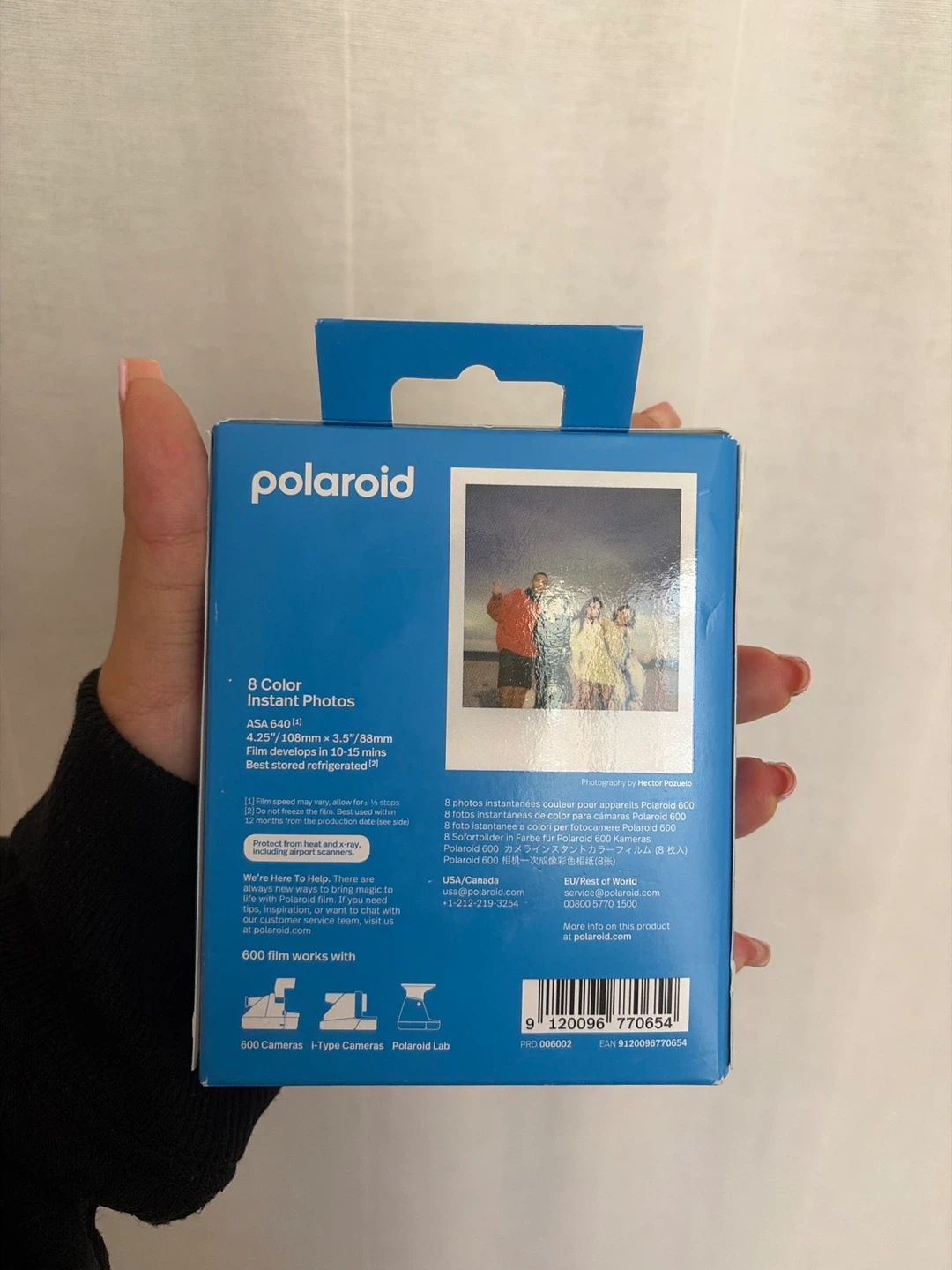 Polaroid Color 600 Film - 8 Instant Photos - photo 2