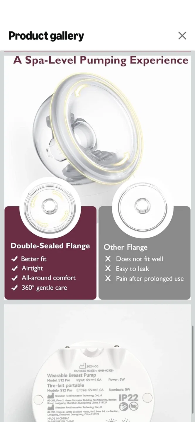 New Momcozy Hands-Free Breast Pump S12 Pro image indicator(3)