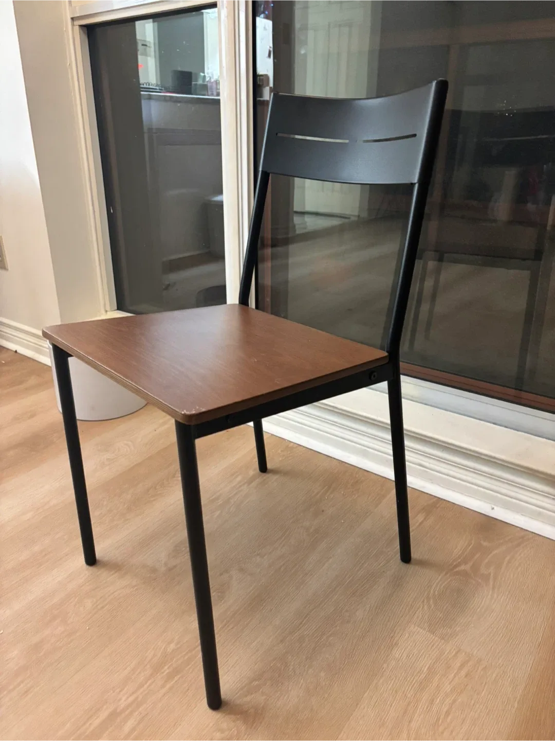 Black & Wood Kitchen/Dining Chair IKEA