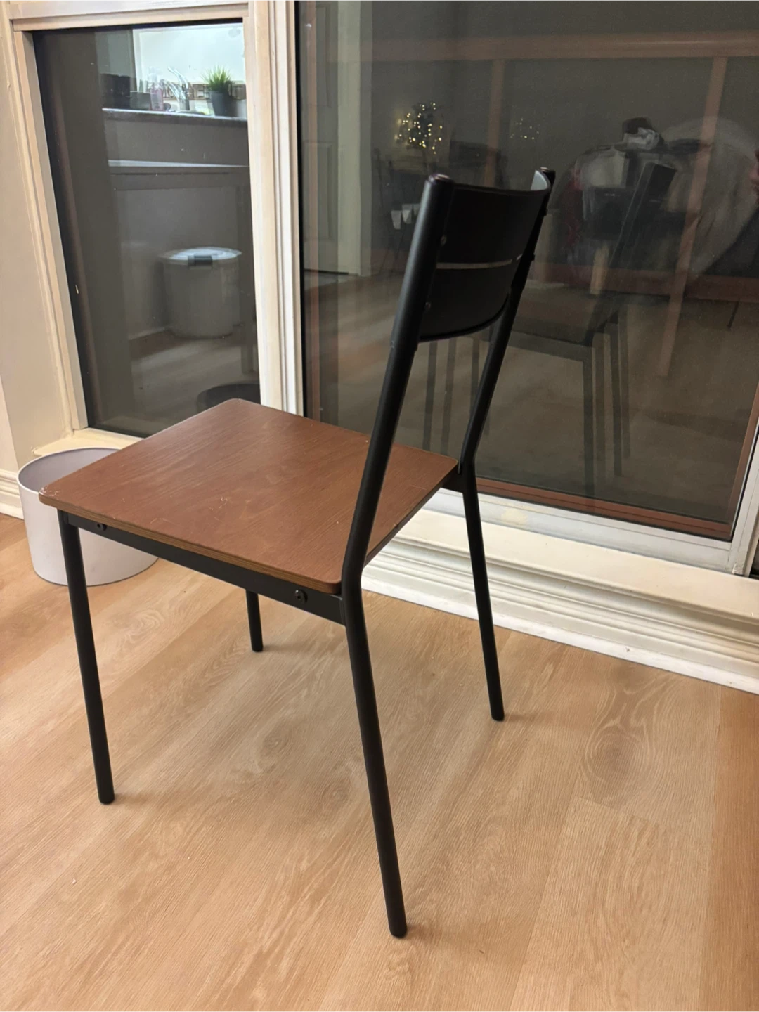 Black & Wood Kitchen/Dining Chair IKEA - photo 3